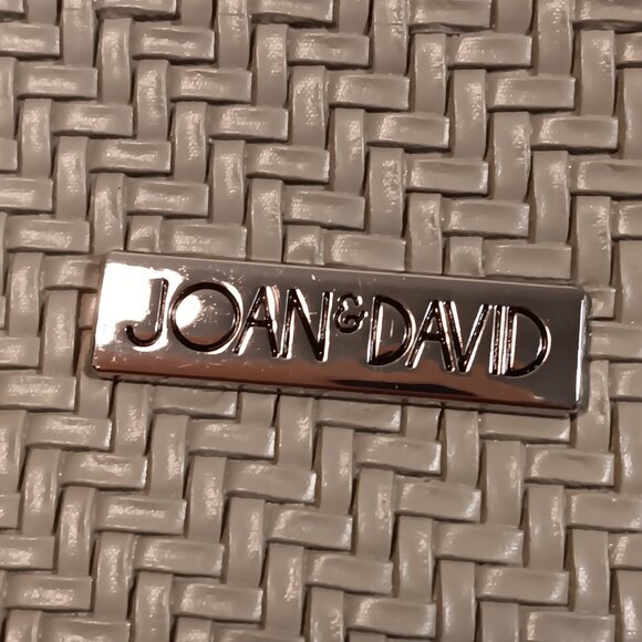 Joan & David green herringbone folding hanging travel makeup toiletry case - Picture 12 of 13